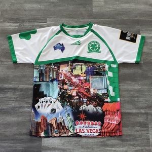 White Las Vegas Irish Professional Rugby Jersey